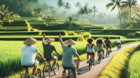 Cycling in Bali